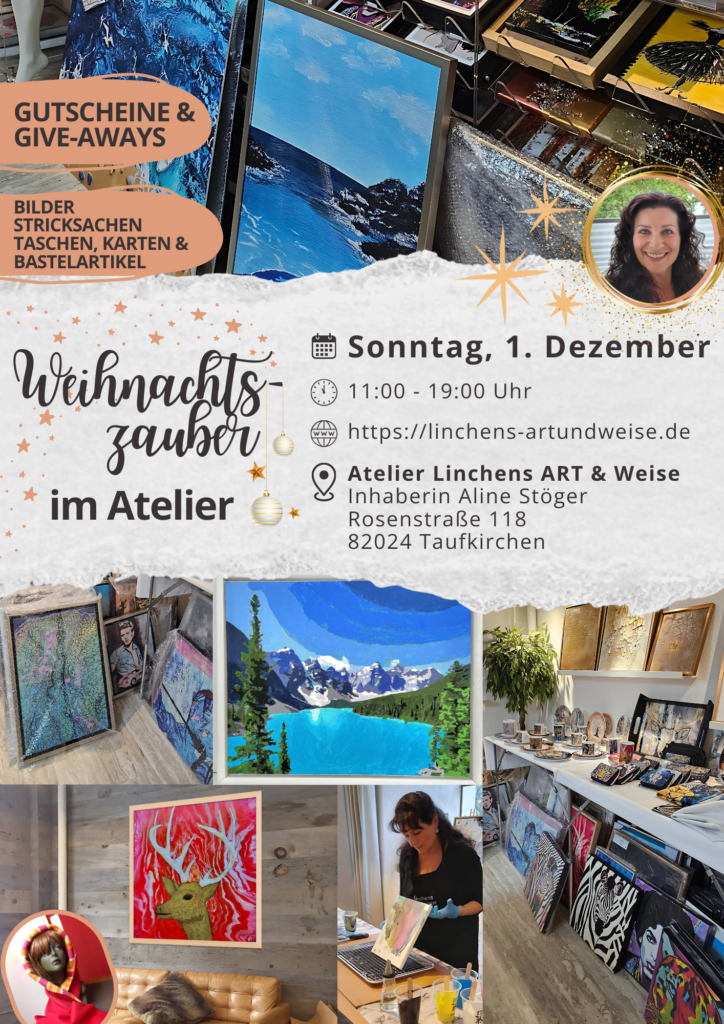 Flyer Aline Advent Tag der offenen Tür